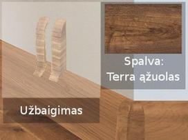 Grindjuostė termoplasto Vox, (107) ąžuolas terra | Užbaigimas SMART FLEX / IZZI, dešininis kairinis