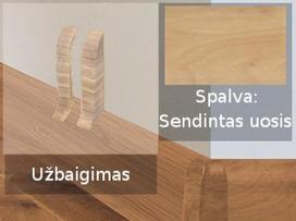 Grindjuostė termoplasto Vox, (34) sendintas uosis | Užbaigimas SMART FLEX / IZZI, dešininis kairinis