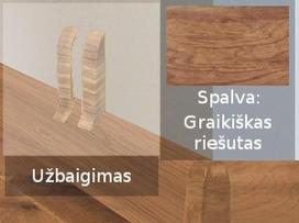 Grindjuostė termoplasto Vox, (46) graikiškas riešutas | Užbaigimas SMART FLEX / IZZI, dešininis kairinis