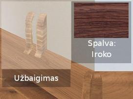 Grindjuostė termoplasto Vox, (50) iroko | Užbaigimas SMART FLEX / IZZI, dešininis kairinis