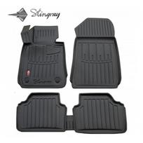 Guminiai 3D kilimėliai BMW 3 (E91) Touring 2004-2013 (Juodos spalvos)