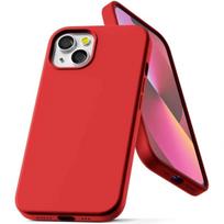 Dėklas iPhone 14 Pro Max "Mercury Silicone" (raudonas)