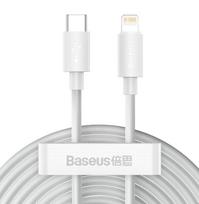 BASEUS USB-C to Lightning iPhone laidas (1m) : Komplektacija - 1 vnt.