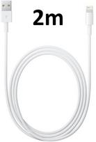 iPhone lightning laidas (2m) : Komplektacija - USB laidas (2m) + pakrovėjas