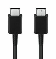 Laidas Samsung Galaxy S20, S21, S22, S23, S24, S25 (1m) : Spalvos - Juoda