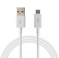 micro USB laidas skirtas Samsung (1m) : Komplektacija - USB laidas (1m) + pakrovėjas