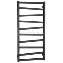 Juodas matinis rankšluosčių džiovintuvas WOBBEE PENTRE BLACK 50x100cm