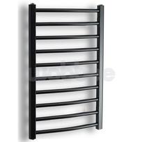Juodas matinis rankšluosčių džiovintuvas WOBBEE BRYMBO BLACK 50x90cm
