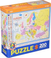 Dėlionė „Europos žemėlapis“ 200 d.