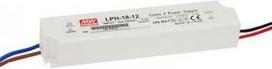 Impulse power supply LED 12VDC 1.5A 18W IP67 LPH-18-12