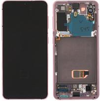 Samsung S21 5G ekranas Originalus (Service Pack) : Spalvos - Balta