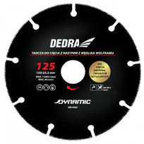 Pjovimo diskas Dedra HR1002, 125 mm / 22,2 mm
