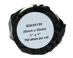 Suderinamos DYMO LabelWriter S0929120 etiketės 25 mm x 25 mm