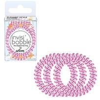 Gumytės plaukams Invisibobble Slim - Shine La Vie en Rose Time To Shine IB-SL-TS-1-1001, 3 vnt.