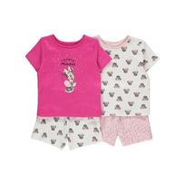 Mergaitiška vasarinė pižama "Minnie Mouse", 2 vnt.