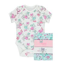 Bodžiukai trumpom rankovėm "Minnie Mouse", 5 vnt.