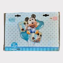 1 - ojo gimtadienio balionų rinkinys Mickey Mouse
