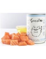 GUSSTO Cat Fresh Salmon drėgnas kačių ėdalas šviežia lašiša 12x400g