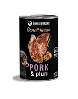 PAKA ZWIERZAKA Seventh Heaven Kiaulienos nugarinė su slyvomis (kiauliena ir slyvos) 400 g