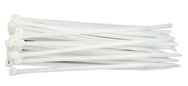 Užtraukiami laidų tvirtinimo dirželiai balti Vorel | 430x4.8mm,100vnt