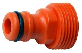 Čiaupo adapteris 3/4" su išoriniu sriegiu, plastm.,VERTAS (R1115)