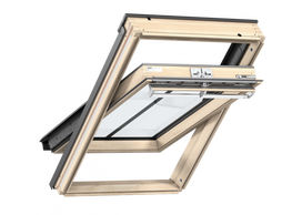 Stoglangis Velux Premium GGL 3066, medinis, rankena viršuje (įv.dydžiai)