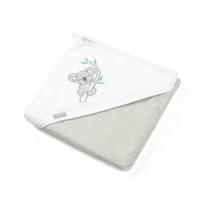 BabyOno bambukinis rankšluostis su gobtuvu 85x85 pilkas, koala, 343/03