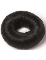 BraveHead kempinėlė plaukų kuodui apvali juoda ø8cm