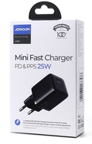 Samsung S20, S21, S22 įkroviklis JoyRoom (25W) : Spalvos - Juoda