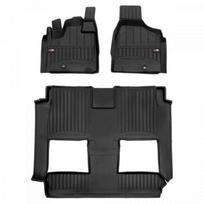 Guminiai kilimėliai Pro-Line 3D CHRYSLER Town - Country 2007-2020 (Trys eilės, Aukštu borteliu)