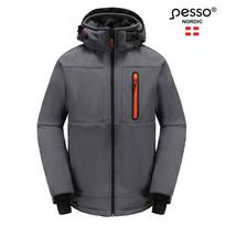 Softshell demisezoninė striukė Pesso Orion su TPU membrana, pilka