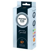 Prezervatyvai Mister Size 57 (10 vnt.)