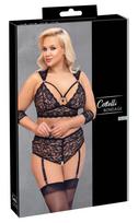 Cottelli bondage Bra Set Bondage 4XL Plius dydžio seksuali apranga