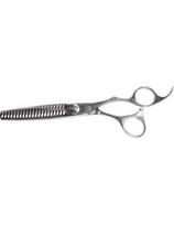 Olivia Garden filiravimo žirklės 21 dantukas su dėklu Olivia Garden TextureCut Chunking