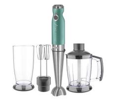 Sencor – Lazdelinis maišytuvas 4in1 1200W/230V nerūdijančio plieno/turkio spalvos