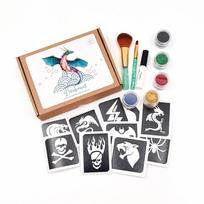 Blizgių tatuiruočių rinkinys “Drakonas”