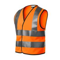 Vaikiška Atspindinti Liemenė RIMECK HV Bright 9V4, Oranžinė