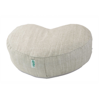 Grikių Lukštų Pufas HEART 45×35×13 cm Žalsvas