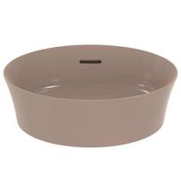 Praustuvas montuojamas ant stalviršio Ideal Standard Ipalyss 40 cm, su perlaja, su dugno vožtuvu, Kashmir