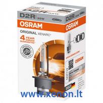 D2R XENON lemputė OSRAM ORIGINAL 4m. garantija 66250 P32d-3