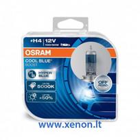 OSRAM H4 Cool Blue Boost 100W lemputės 2vnt. 62193CBB