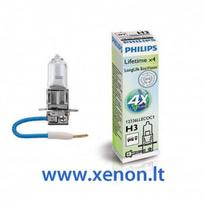 PHILIPS H3 Longlife EcoVision lemputė