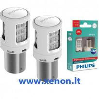 P21 lemputės PHILIPS LED RAUDONA 2kont.