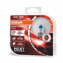 OSRAM H3 Night Breaker LASER +150 lemputės 2 vnt. 64151NL