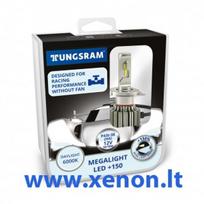 Auto LED H7 Tungsram +150 2vnt.