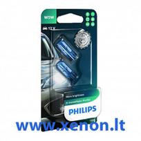 PHILIPS X-tremeVision PRO150 W5W lemputės 2vnt 12961XVPB2