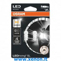 W5W 2827DYP-02B OSRAM LED geltonos lemputės w2.1x9.5d