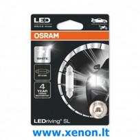 C5W 6413DWP-01B 41MM OSRAM LED Balta lemputė SV8.5-8