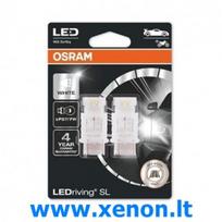 P27/7W 3157DWP-02B OSRAM LED Baltos lemputės W2.5X16Q