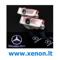 MERCEDES W205 LED DURU LOGO MBL3